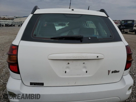 2005 Pontiac Vibe with VIN 5Y2SL63865Z402676, listed as a Copart auction lot 50973075 with Not provided miles and Salvage title. Bid and sale history available at DreamBid. Image 6.