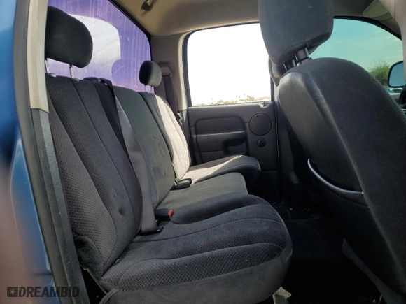 2005 Dodge Ram 1500 SLT with VIN 1D7HA18D95S190394, listed as a Copart auction lot 50949705 with 169,000 mi miles and Salvage Title. Bid and sale history available at carsss.com. Image 10.