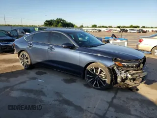 2023 Honda Accord Touring z VIN 1HGCY2F8XPA017103, wystawiony jako Copart lot #55170075 z przebiegiem 20 130 mil mil oraz Szkoda całkowita • Salvage title. Historia ofert i sprzedaży dostępna na DreamBid. Obrazek 4.