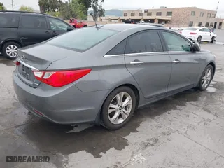 2013 Hyundai Sonata SE with VIN 5NPEC4AC0DH519040, listed as a IAAI auction lot 41934801 with 283,765 mi miles. Bid and sale history available at carsss.com. Image 4.