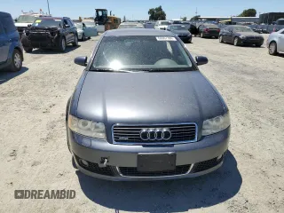 2002 Audi A4 3.0L with VIN WAULT68E82A311841, listed as a Copart auction lot 60667384 with 139,193 mi miles and Non Repairable. Bid and sale history available at carsss.com. Image 5.