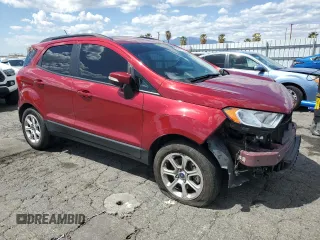 2021 Ford EcoSport SE with VIN MAJ3S2GE9MC399425, listed as a Copart auction lot 51862065 with 45,142 mi miles and Salvage Title. Bid and sale history available at carsss.com. Image 4.