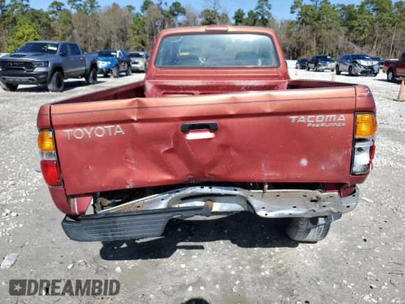 2002 Toyota Tacoma PreRunner with VIN 5TESM92N62Z111116, listed as a Copart auction lot 43578445 with 341,236 mi miles and Salvage title. Bid and sale history available at DreamBid. Image 6.
