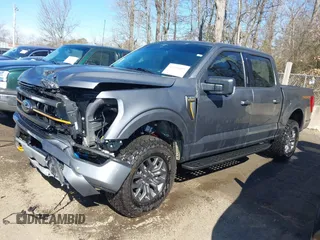 2023 Ford F-150 XL with VIN 1FTFW1E58PFB76725, listed as a IAAI auction lot 41634459 with 23,534 mi miles. Bid and sale history available at carsss.com. Image 18.