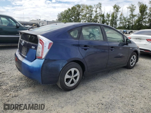 2013 Toyota Prius One with VIN JTDKN3DU9D1622718, listed as a Copart auction lot 65586695 with 79,305 mi miles and Salvage title. Bid and sale history available at DreamBid. Image 3.
