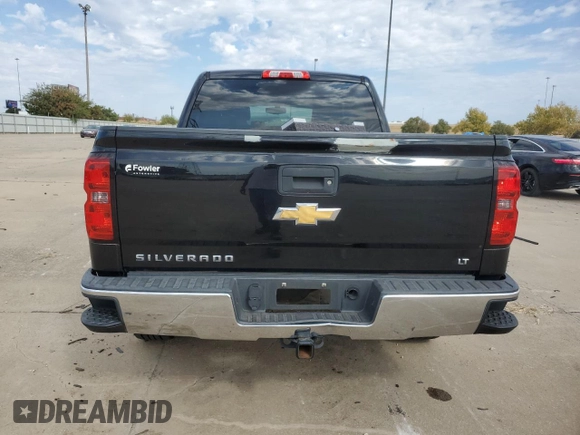 2014 Chevrolet Silverado 1500 LT with VIN 3GCUKRECXEG131197, listed as a Copart auction lot 74350234 with 143,376 mi miles and Salvage Title. Bid and sale history available at DreamBid. Image 6.