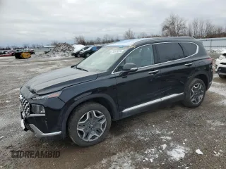 2023 Hyundai Santa Fe Hybrid Luxury with VIN KM8S5DA10PU096168, listed as a Copart auction lot 85579224 with 20,052 mi miles and Clean Title. Bid and sale history available at carsss.com. Image 1.