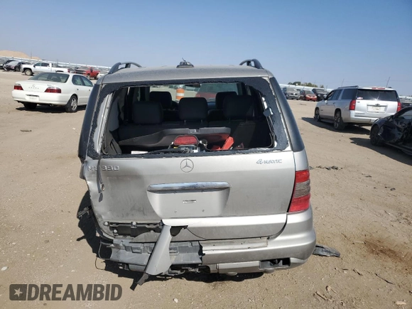 2005 Mercedes-Benz M-Class 3.7L with VIN 4JGAB57E75A557711, listed as a Copart auction lot 75299904 with 0 mi miles and Salvage Title. Bid and sale history available at carsss.com. Image 6.