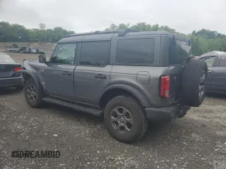 2022 Ford Bronco with VIN 1FMDE5BH3NLB54318, listed as a Copart auction lot 58734885 with 27,033 mi miles and Salvage title. Bid and sale history available at DreamBid. Image 2.