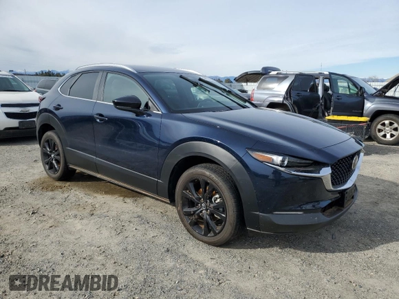 2024 Mazda CX-30 2.5 S Select Sport with VIN 3MVDMBBM9RM664646, listed as a Copart auction lot 44731945 with Not Provided miles and Salvage Title. Bid and sale history available at carsss.com. Image 4.