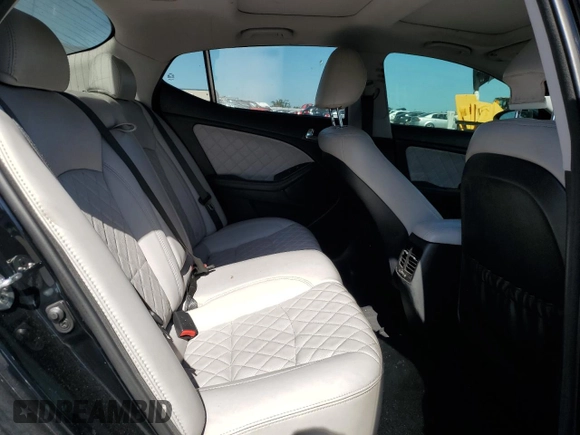 2014 Kia Optima SXL Turbo with VIN 5XXGR4A61EG291788, listed as a Copart auction lot 57688525 with 166,836 mi miles and Salvage title. Bid and sale history available at DreamBid. Image 10.