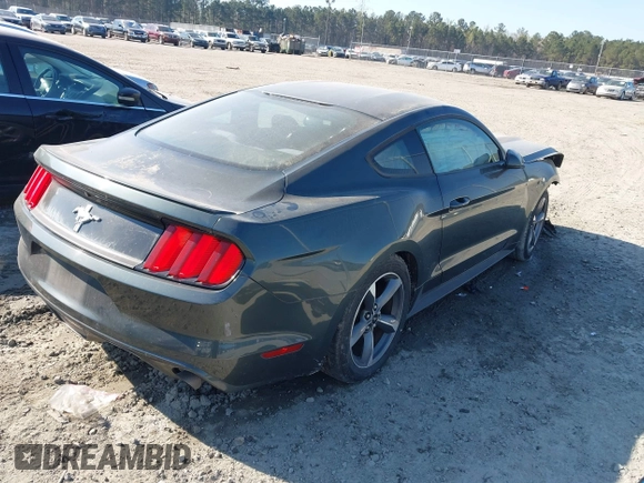 2015 Ford Mustang V6 with VIN 1FA6P8AM3F5361567, listed as a IAAI auction lot 41848483 with 89,257 mi miles and . Bid and sale history available at DreamBid. Image 4.
