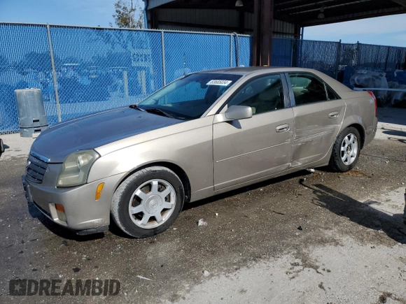 2004 Cadillac CTS with VIN 1G6DM577X40104266, listed as a Copart auction lot 83685034 with 137,166 mi miles and Salvage Title. Bid and sale history available at DreamBid. Image 1.