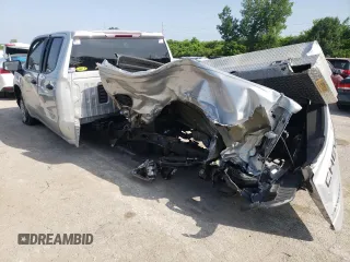 2020 Chevrolet Silverado 1500 Work Truck with VIN 1GCRWAEF3LZ134686, listed as a Copart auction lot 48921212 with 8,432 mi miles and Salvage Title. Bid and sale history available at DreamBid. Image 9.