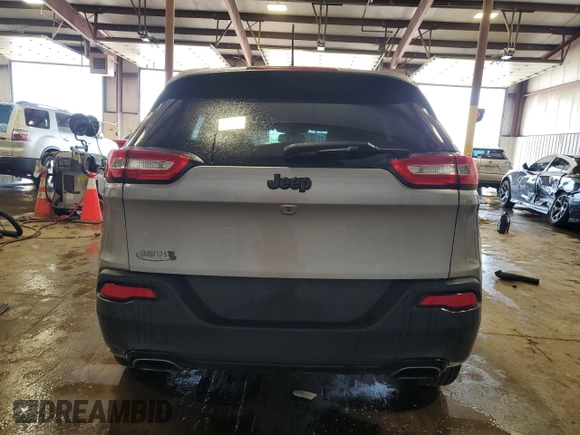 2018 Jeep Cherokee Latitude with VIN 1C4PJLCX4JD523943, listed as a Copart auction lot 63207675 with Not provided miles and Salvage title. Bid and sale history available at DreamBid. Image 6.