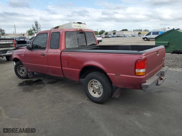 1995 Ford Ranger Splash with VIN 1FTCR14U6SPB20479, listed as a Copart auction lot 45134515 with 94,594 mi miles and Salvage Title. Bid and sale history available at carsss.com. Image 2.