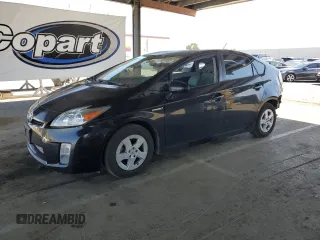 2011 Toyota Prius I z VIN JTDKN3DU6B1376451, wystawiony jako Copart lot #57001985 z przebiegiem 87 544 mil mil oraz Szkoda całkowita • Salvage title. Historia ofert i sprzedaży dostępna na DreamBid. Obrazek 1.
