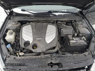 2014 Kia Cadenza Premium with VIN KNALN4D75E5145832, listed as a Copart auction lot 47038625 with 120,013 mi miles and Salvage Title. Bid and sale history available at carsss.com. Image 11.