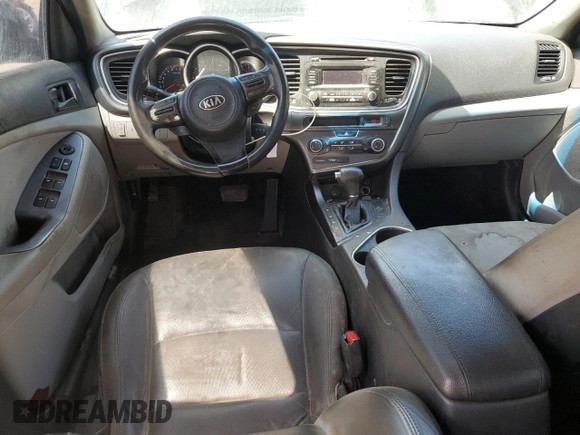 2014 Kia Optima LX with VIN 5XXGM4A73EG316150, listed as a Copart auction lot 55411865 with 239,020 mi miles and Salvage title. Bid and sale history available at DreamBid. Image 8.