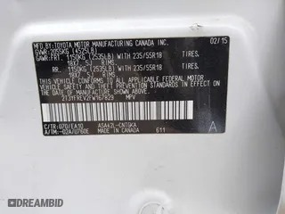 2015 Toyota RAV4 Limited with VIN 2T3YFREV2FW167829, listed as a IAAI auction lot 41504747 with 132,488 mi miles. Bid and sale history available at carsss.com. Image 9.