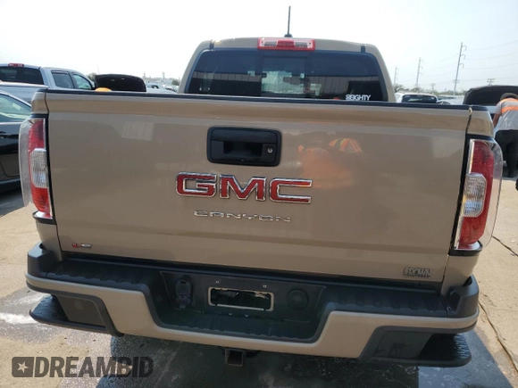 2022 GMC Canyon 2WD Elevation with VIN 1GTG5CEN6N1296407, listed as a Copart auction lot 74019974 with 43,854 mi miles and Salvage Title. Bid and sale history available at carsss.com. Image 6.