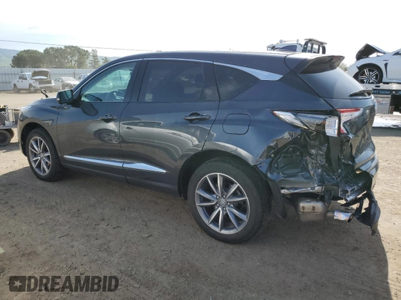 2021 Acura RDX w/Technology Package with VIN 5J8TC2H59ML038526, listed as a Copart auction lot 49904055 with 31,422 mi miles and Salvage Title. Bid and sale history available at carsss.com. Image 2.