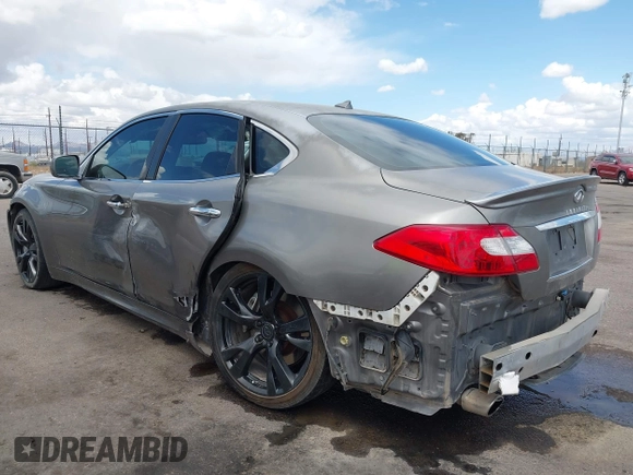 2012 Infiniti M with VIN JN1BY1AP3CM332453, listed as a IAAI auction lot 41944895 with 176,989 mi miles and . Bid and sale history available at DreamBid. Image 6.