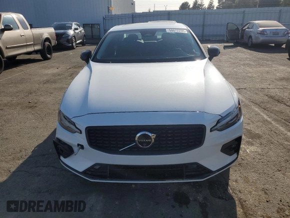 2024 Volvo S60 Plus Dark Theme with VIN 7JRL12TL7RG299701, listed as a Copart auction lot 50072295 with 29,539 mi miles and Salvage Title. Bid and sale history available at carsss.com. Image 5.
