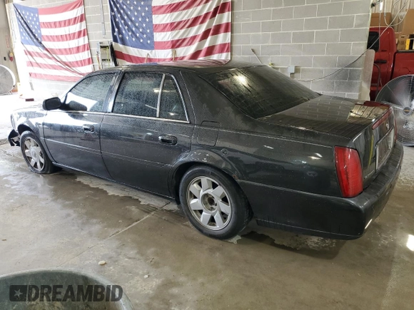 2002 Cadillac DeVille DTS with VIN 1G6KF57962U230178, listed as a Copart auction lot 72225424 with 0 mi miles and Salvage Title. Bid and sale history available at carsss.com. Image 2.