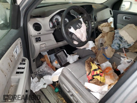 2014 Honda Pilot Touring with VIN 5FNYF4H95EB040840, listed as a Copart auction lot 45274255 with Not Provided miles and Salvage Title. Bid and sale history available at DreamBid. Image 8.