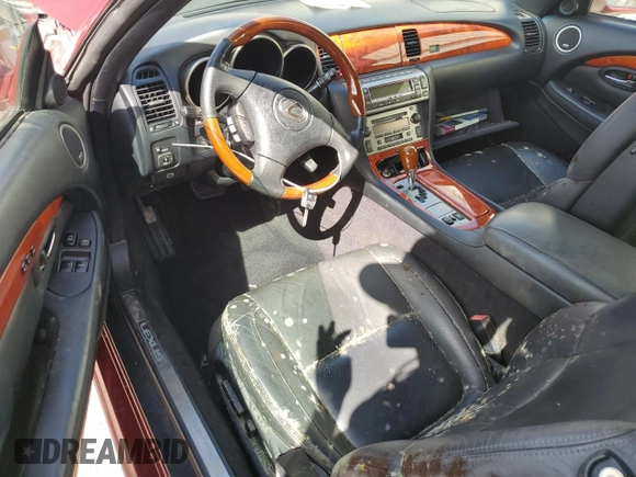 2006 Lexus SC with VIN JTHFN48Y269002090, listed as a Copart auction lot 75077884 with Not Provided miles and Non Repairable. Bid and sale history available at carsss.com. Image 8.