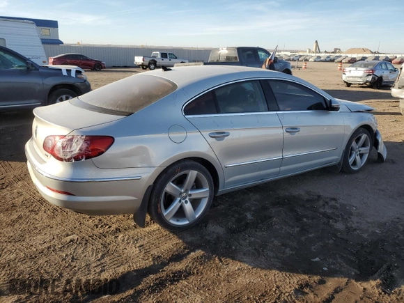 2011 Volkswagen CC Lux Plus with VIN WVWHN7ANXBE719706, listed as a Copart auction lot 89092365 with 99,740 mi miles and Salvage Title. Bid and sale history available at carsss.com. Image 3.