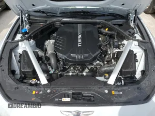 2022 Genesis G70 3.3T with VIN KMTG54TEXNU094145, listed as a Copart auction lot 74750704 with 32,388 mi miles and Non Repairable. Bid and sale history available at DreamBid. Image 11.