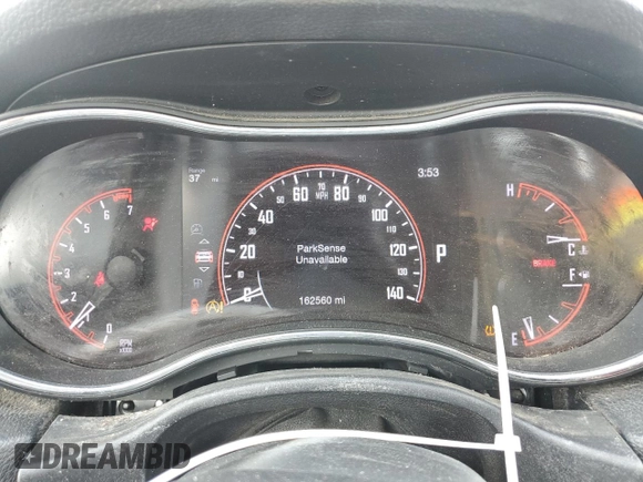 2016 Dodge Durango Limited with VIN 1C4RDJDG0GC424652, listed as a Copart auction lot 59841835 with 162,560 mi miles and Salvage title. Bid and sale history available at DreamBid. Image 9.