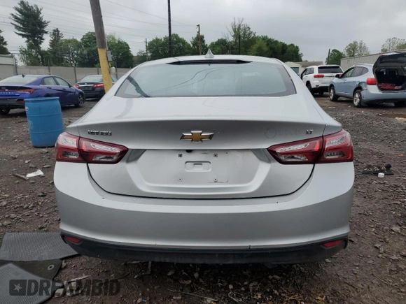 2022 Chevrolet Malibu LT with VIN 1G1ZD5ST8NF156817, listed as a Copart auction lot 55705925 with 41,845 mi miles and Non Repairable. Bid and sale history available at DreamBid. Image 6.