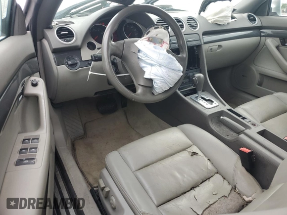 2004 Audi A4 1.8T с VIN WAUAC48H44K004296, выставлен на аукционе Copart как лот 55040035 с пробегом 79 497 миль миль и Списание • Salvage title. История ставок и продаж доступна на DreamBid. Изображение 8.