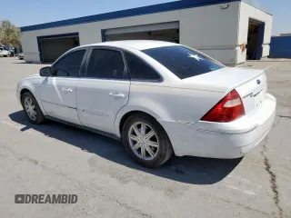 2005 Ford Five Hundred Limited с VIN 1FAHP281X5G134638, выставлен на аукционе Copart как лот 58256315 с пробегом Не указан миль и Чистый • Clean title. История ставок и продаж доступна на DreamBid. Изображение 2.