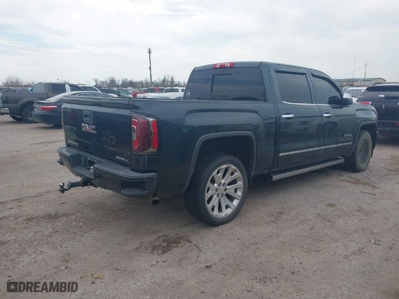 2018 GMC Sierra 1500 Denali with VIN 3GTU2PEJ6JG446091, listed as a IAAI auction lot 41659323 with 109,986 mi miles. Bid and sale history available at carsss.com. Image 4.
