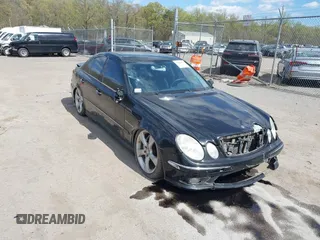 2004 Mercedes-Benz E 55 AMG with VIN WDBUF76J94A581764, listed as a IAAI auction lot 42028512 with 115,552 mi miles and . Bid and sale history available at DreamBid. Image 1.