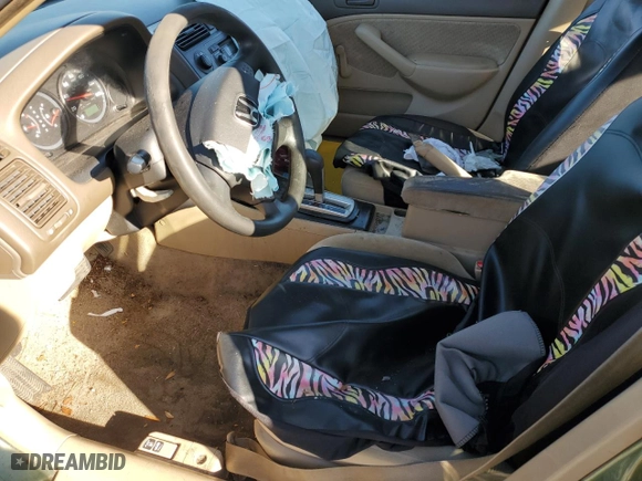 2004 Honda Civic VP with VIN 1HGES16314L015412, listed as a Copart auction lot 85552224 with 0 mi miles and Salvage Title. Bid and sale history available at carsss.com. Image 7.