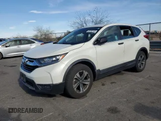 2018 Honda CR-V LX with VIN 2HKRW5H3XJH424842, listed as a Copart auction lot 50756145 with 107,076 mi miles and Salvage Title. Bid and sale history available at carsss.com. Image 1.