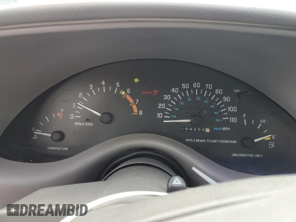 1996 Buick Regal with VIN 2G4WF52K5T1503614, listed as a Copart auction lot 45610685 with 164,255 mi miles and Salvage Title. Bid and sale history available at DreamBid. Image 9.
