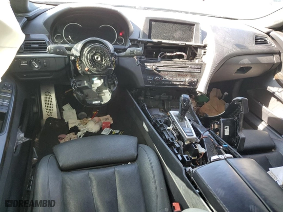 2015 BMW 6 Series 640i xDrive with VIN WBA6B8C58FD453324, listed as a Copart auction lot 53252864 with 0 mi miles. Bid and sale history available at carsss.com. Image 8.