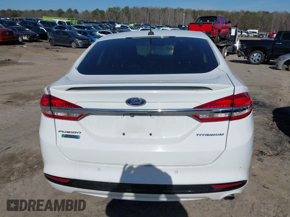 2017 Ford Fusion Titanium with VIN 3FA6P0SU3HR152006, listed as a IAAI auction lot 41423485 with 183,547 mi miles and . Bid and sale history available at carsss.com. Image 15.