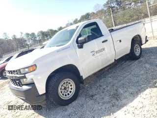 2020 Chevrolet Silverado 1500 Work Truck with VIN 3GCNWAEH0LG137495, listed as a Copart auction lot 46846575 with 159,812 mi miles and Clean Title. Bid and sale history available at carsss.com. Image 1.