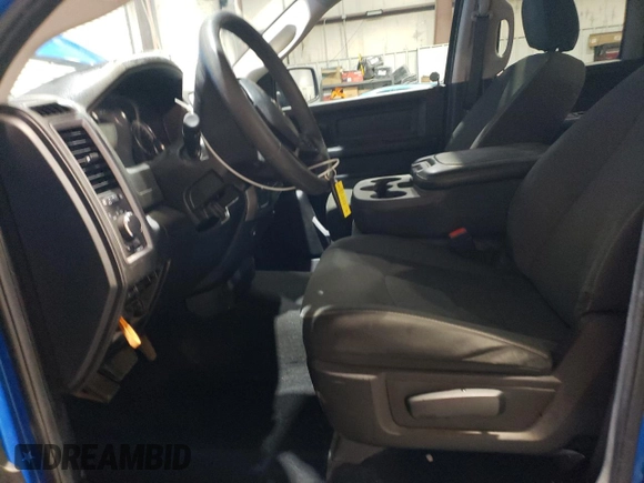 2023 Ram 1500 Tradesman with VIN 1C6RR6FG6PS554606, listed as a Copart auction lot 45369995 with 41,630 mi miles and Salvage title. Bid and sale history available at DreamBid. Image 7.