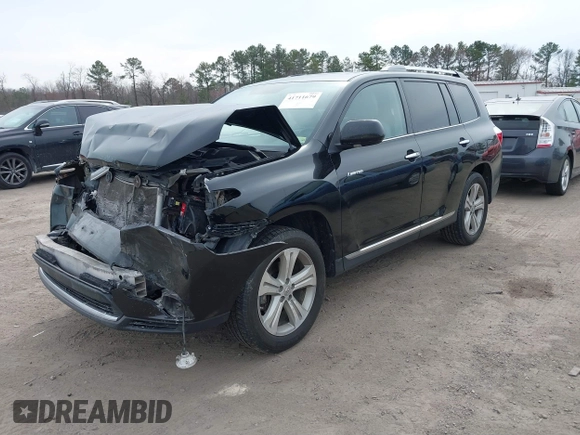 2012 Toyota Highlander Limited with VIN 5TDDK3EH7CS170207, listed as a IAAI auction lot 41711679 with 1 mi miles. Bid and sale history available at carsss.com. Image 17.