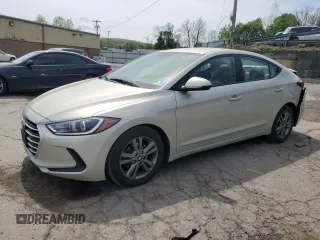 2018 Hyundai Elantra SEL z VIN 5NPD84LF4JH390266, wystawiony jako Copart lot #55232085 z przebiegiem 61 040 mil mil oraz Szkoda całkowita • Salvage title. Historia ofert i sprzedaży dostępna na DreamBid. Obrazek 1.
