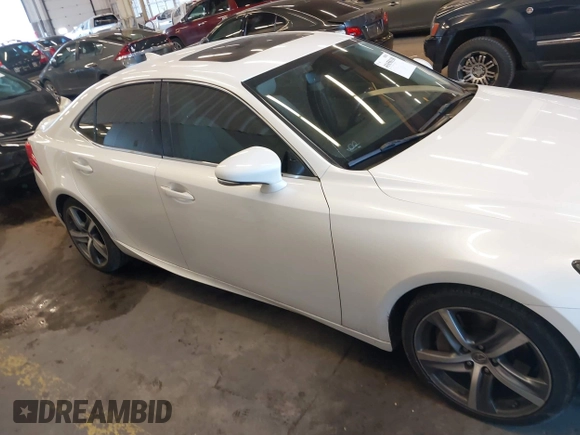 2017 Lexus IS with VIN JTHCM1D26H5019524, listed as a IAAI auction lot 41658118 with 108,487 mi miles. Bid and sale history available at carsss.com. Image 13.
