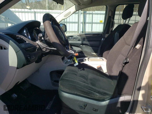 2014 Dodge Grand Caravan SXT with VIN 2C4RDGCG3ER347350, listed as a Copart auction lot 50575985 with 111,078 mi miles and Salvage Title. Bid and sale history available at DreamBid. Image 7.